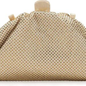 Rhinestone Purse Satin Crystal Clutch Handbag Evening Party Gift